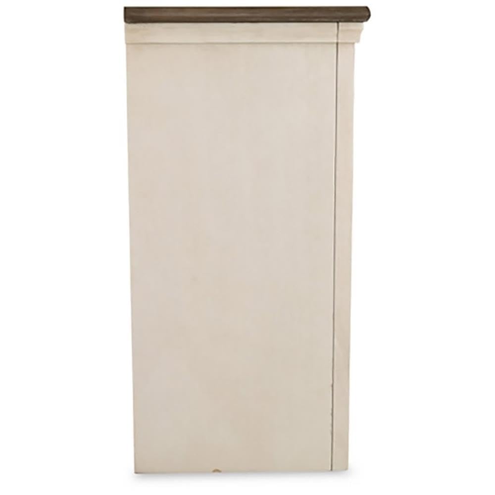 Extra Large Two-Tone Weathered Oak TV Stand U484907