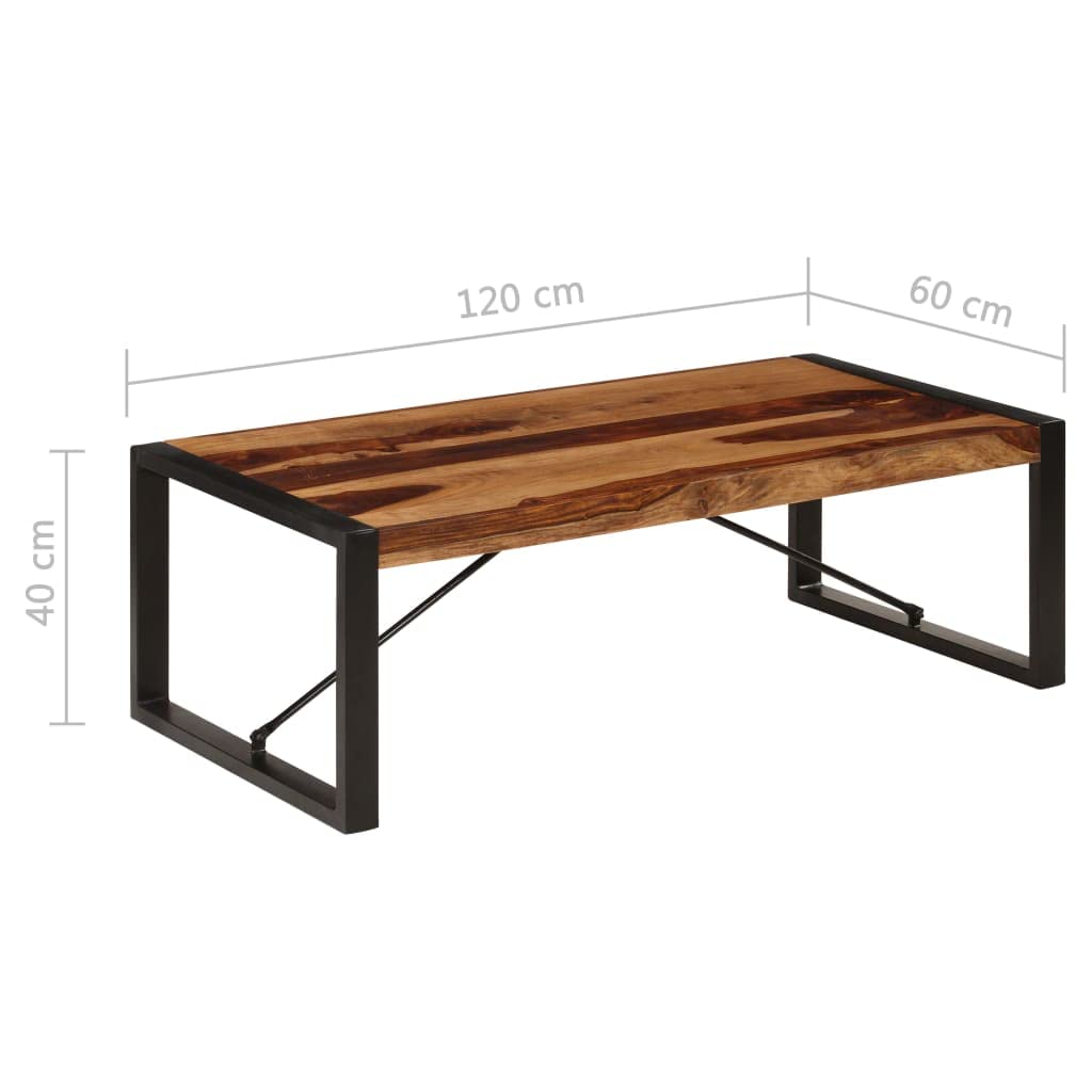 Solid Sheesham Wood Coffee Table S17750