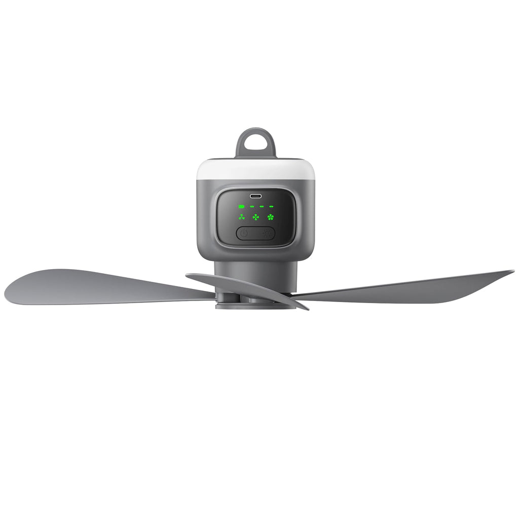 Portable Ceiling Fan with Light L86695
