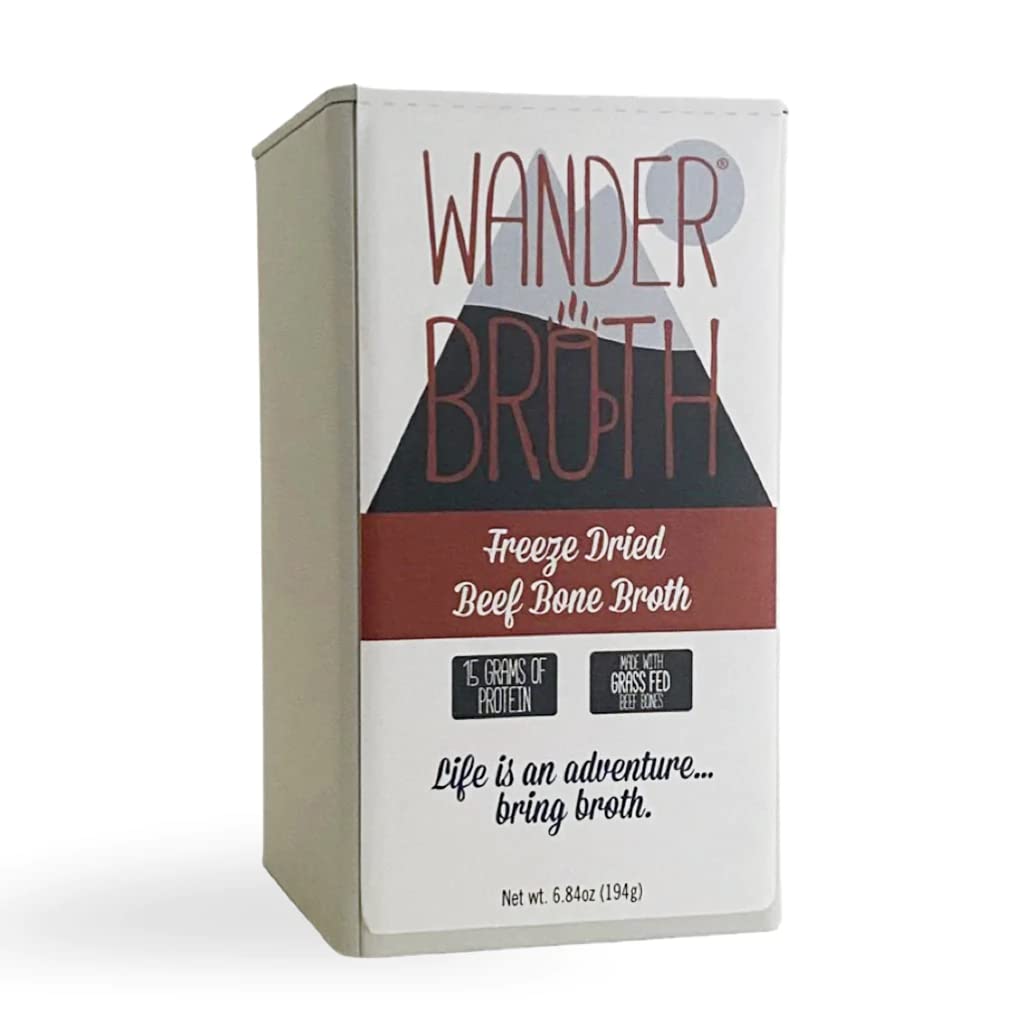 Freeze-Dried Grass-Fed Beef Bone Broth, 12 Serving Q69096