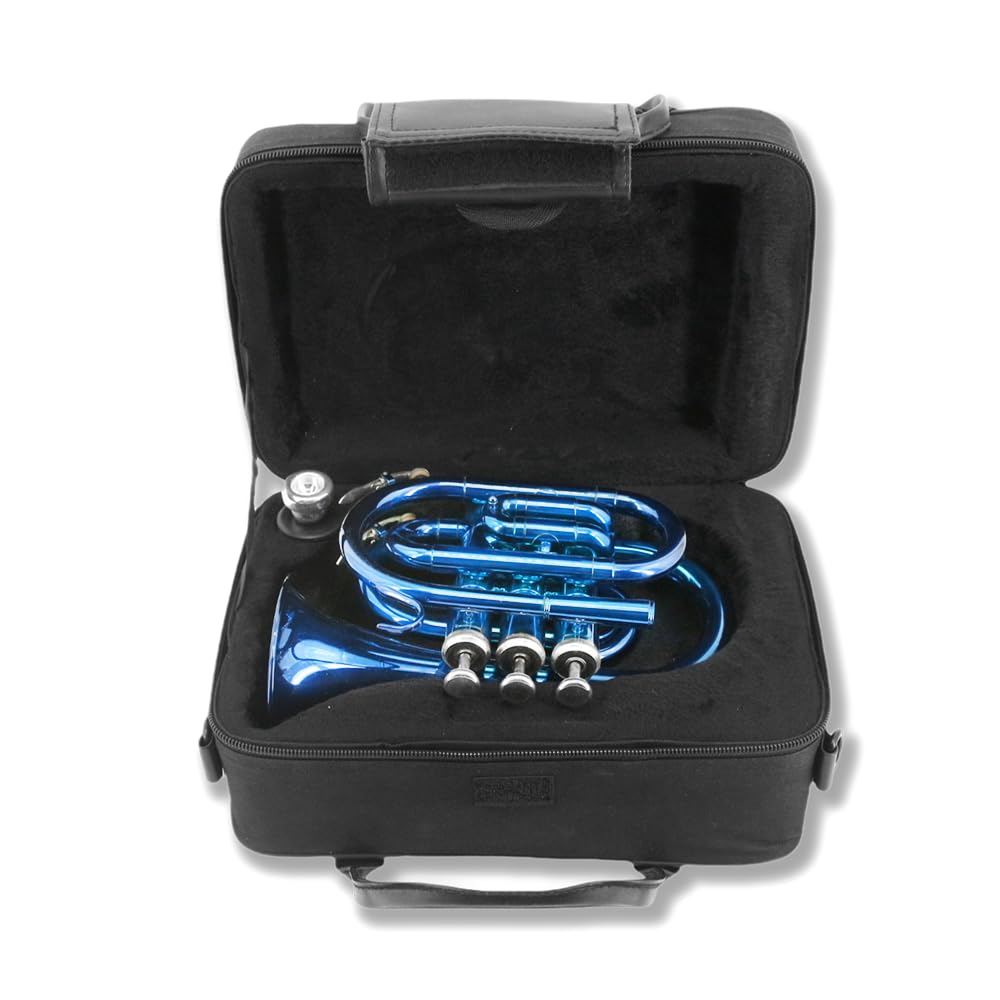 Bb Pocket Trumpet with 7C Mouthpiece and Hard Case G205776