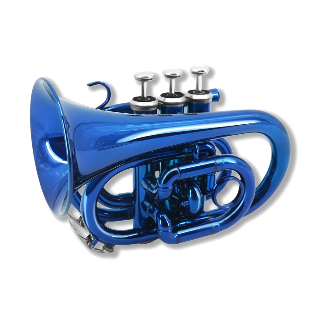 Bb Pocket Trumpet with 7C Mouthpiece and Hard Case G205776