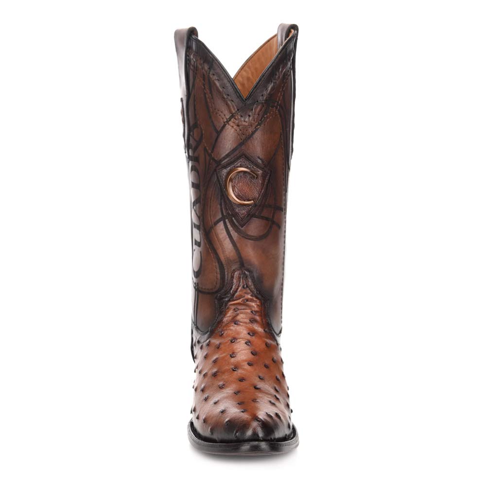 Genuine Ostrich Leather Western Boot K67244