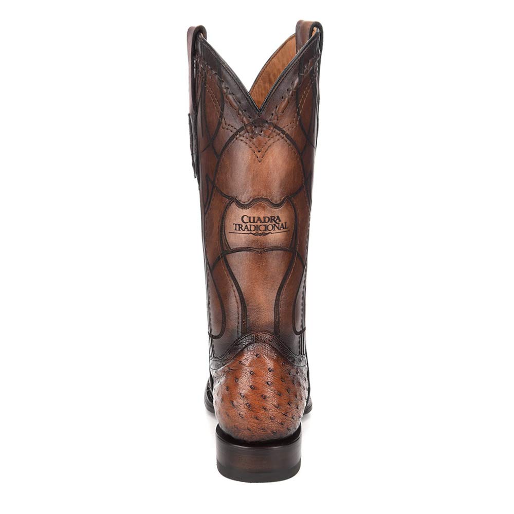 Genuine Ostrich Leather Western Boot K67244
