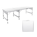 6FT Adjustable Folding Camping Table A14714