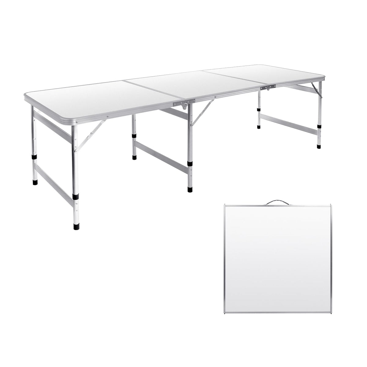 6FT Adjustable Folding Camping Table A14714