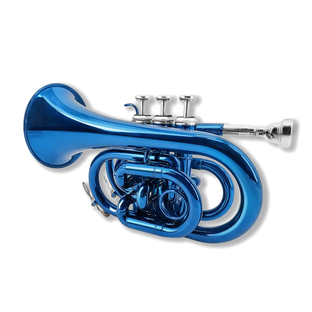 Bb Pocket Trumpet with 7C Mouthpiece and Hard Case G205776