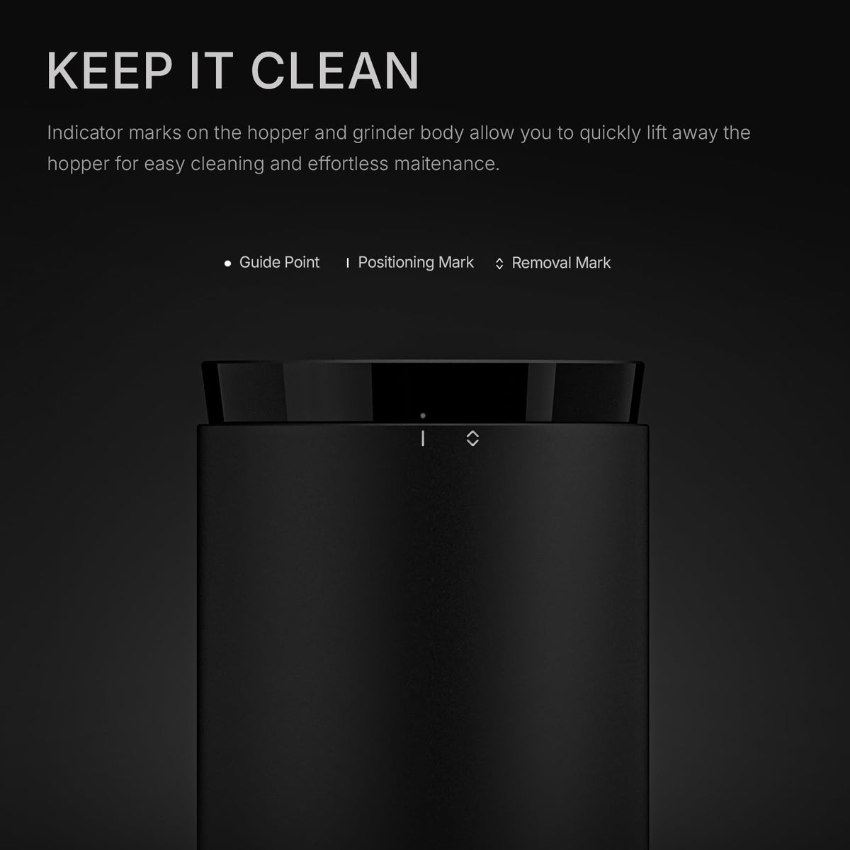Portable Electric Burr Coffee Grinder with 30 Settings V2265