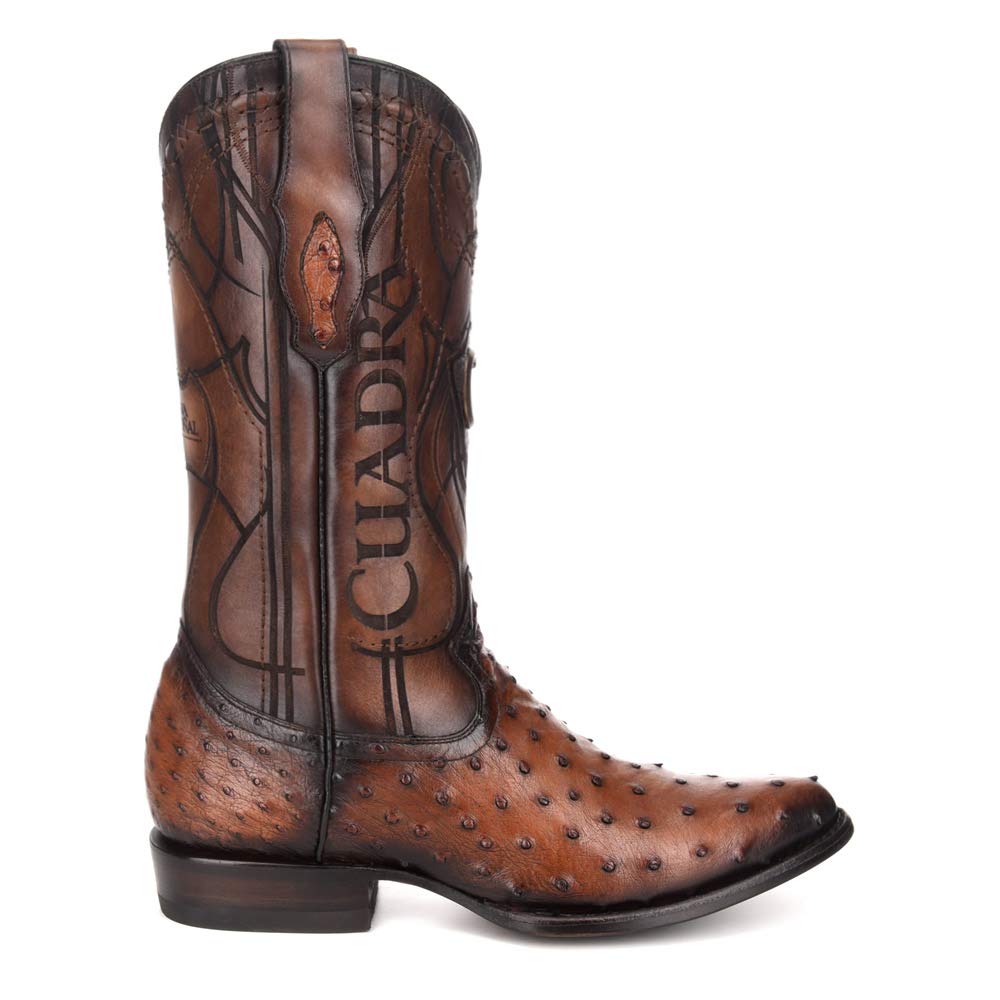 Genuine Ostrich Leather Western Boot K67244