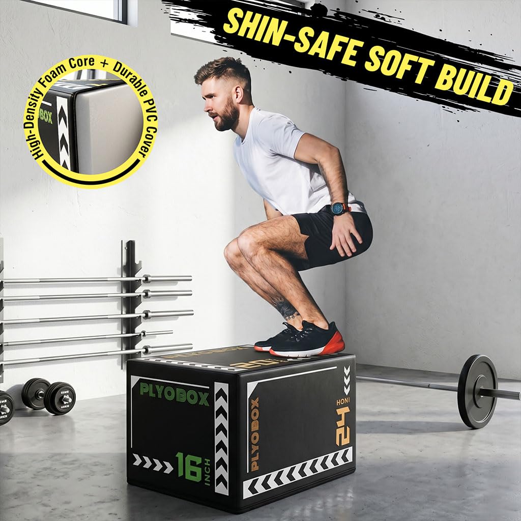 3-in-1 Plyometric Jump Box M54163