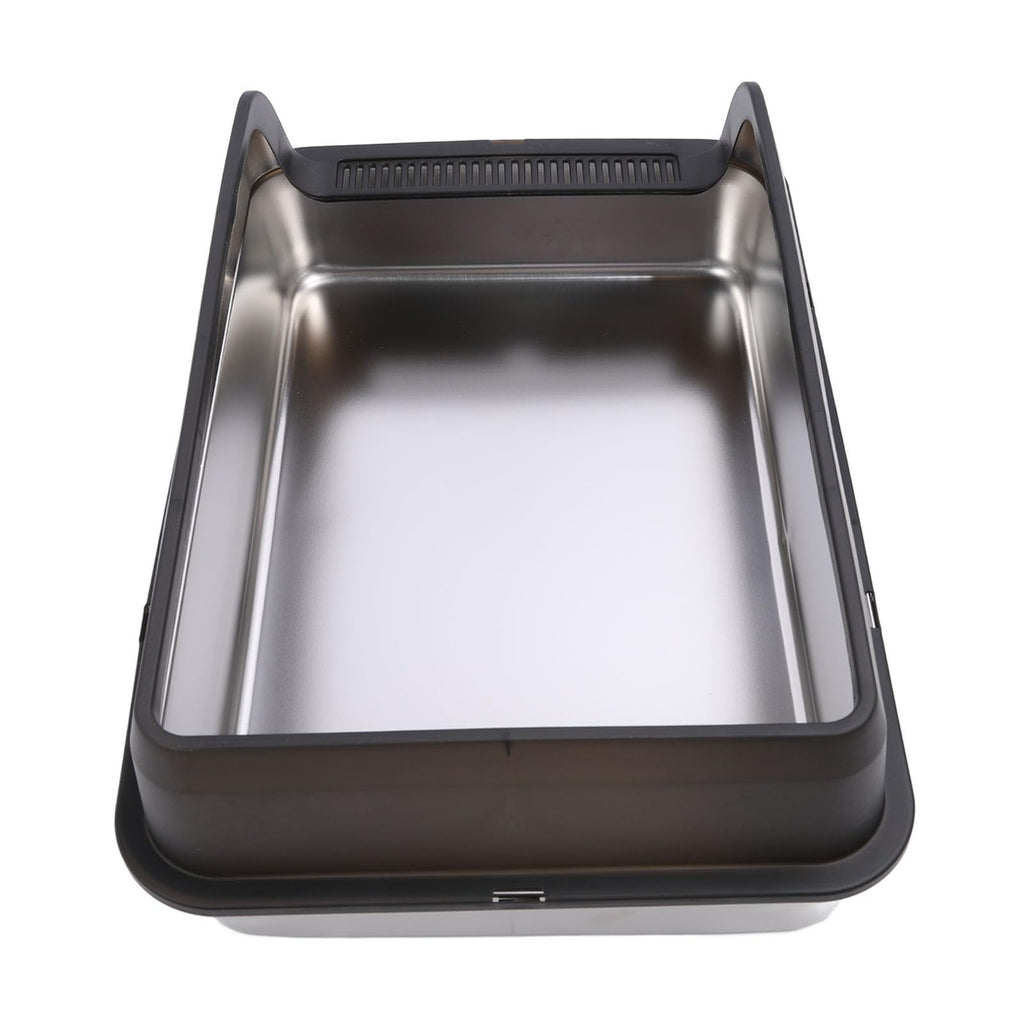 Stainless Steel Top Entry Cat Litter Box with Lid K25326