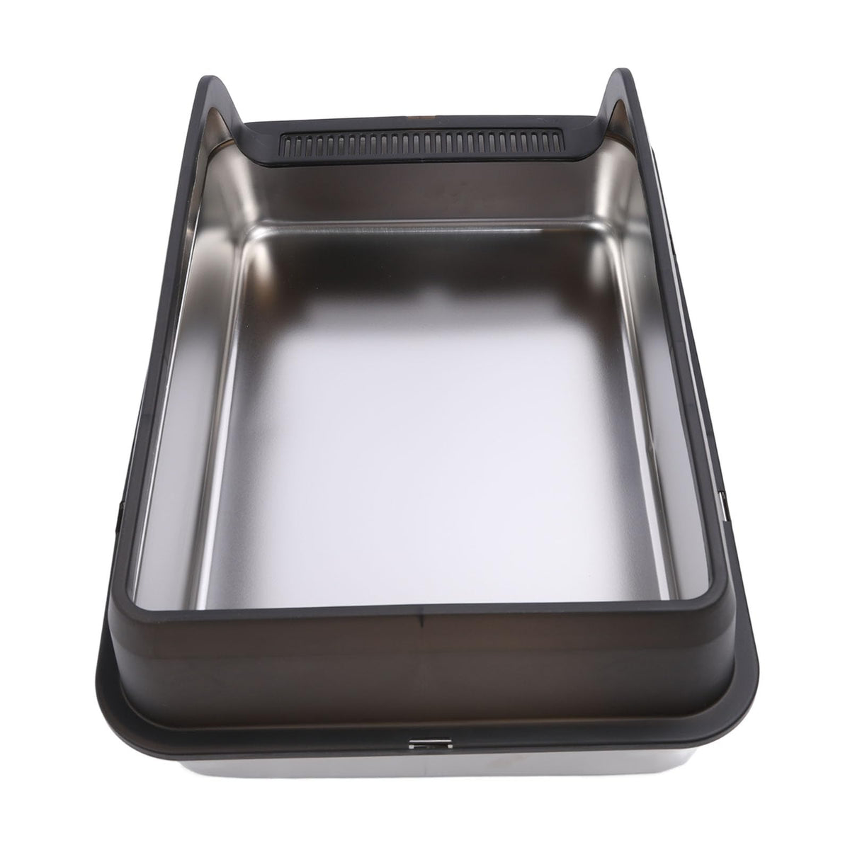 Stainless Steel Top Entry Cat Litter Box with Lid K25326
