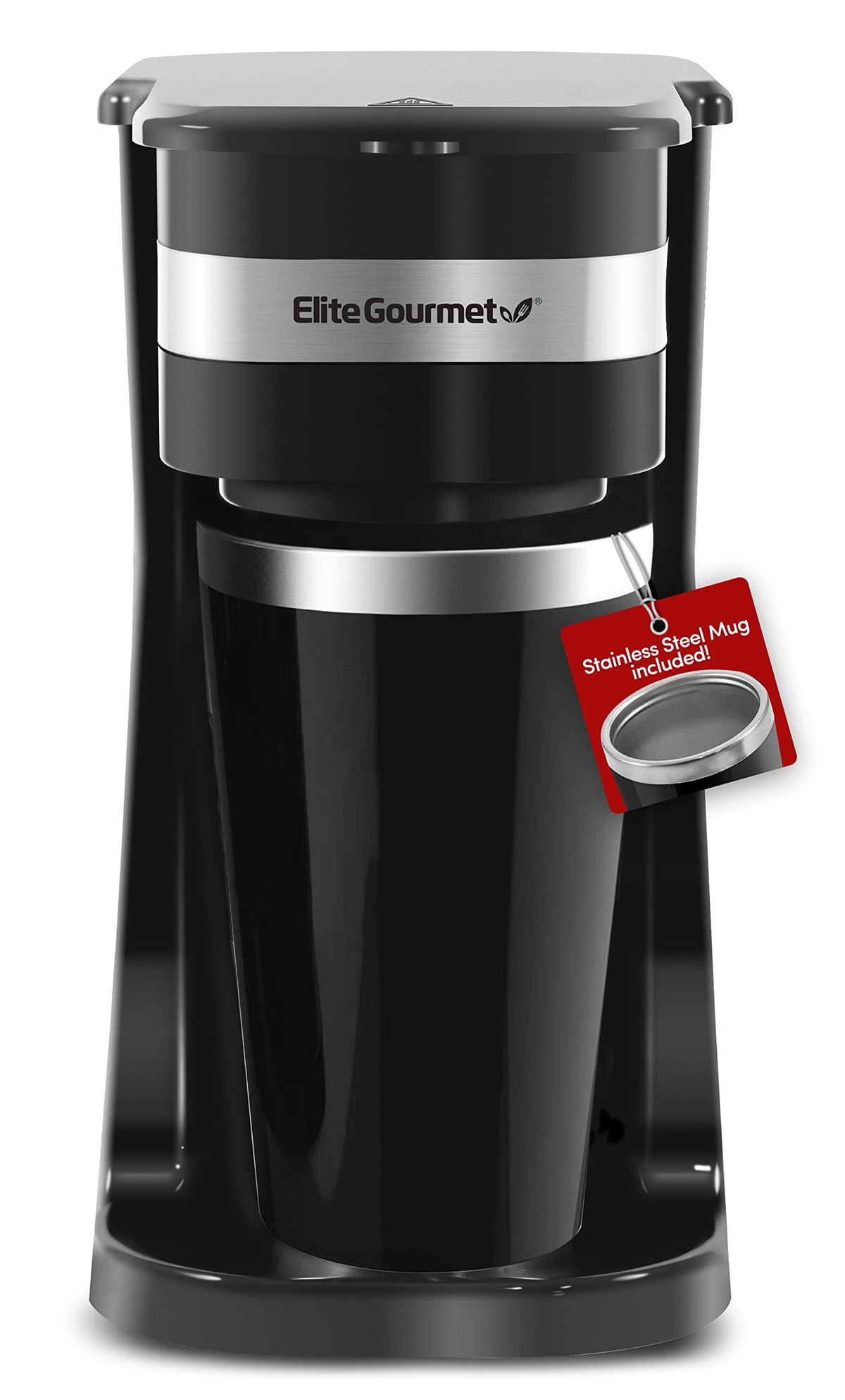 Black Single-Serve Compact Coffee Maker Y550