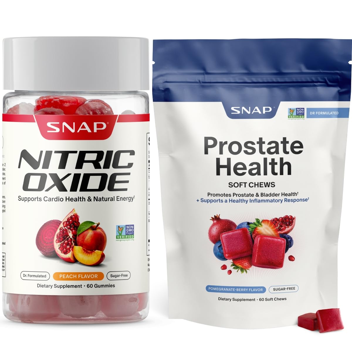 Peach Beets Gummies + Prostate Soft Chews G226627