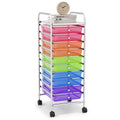 10 Drawer Rolling Storage Cart G919