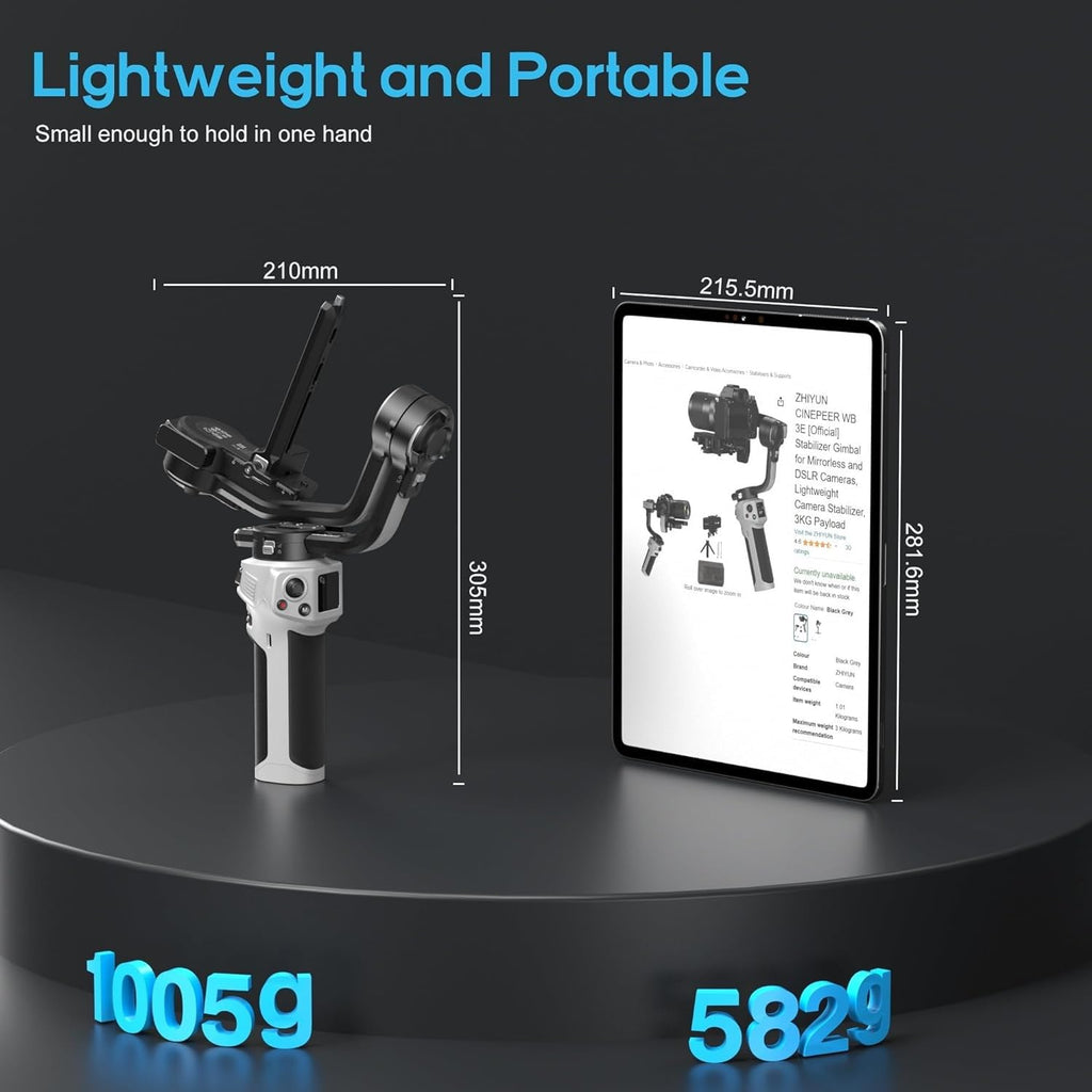 3-Axis Gimbal Stabilizer D790