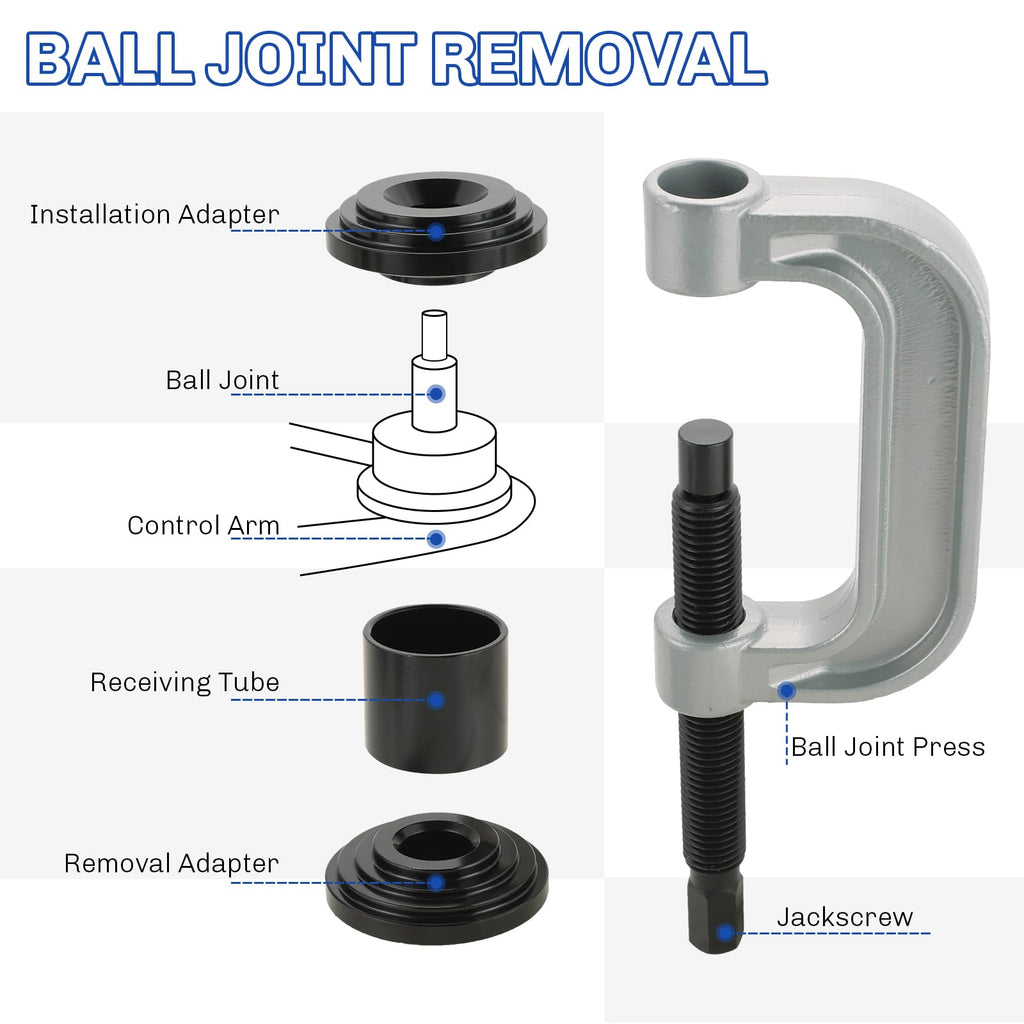 Ball Joint Press and U Joint Removal Tool Kit U7549