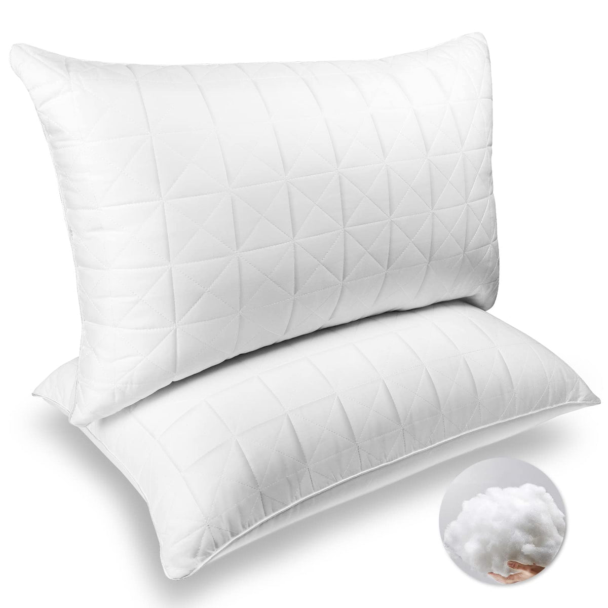 King Size Down Alternative Pillows Set of 2 I9566