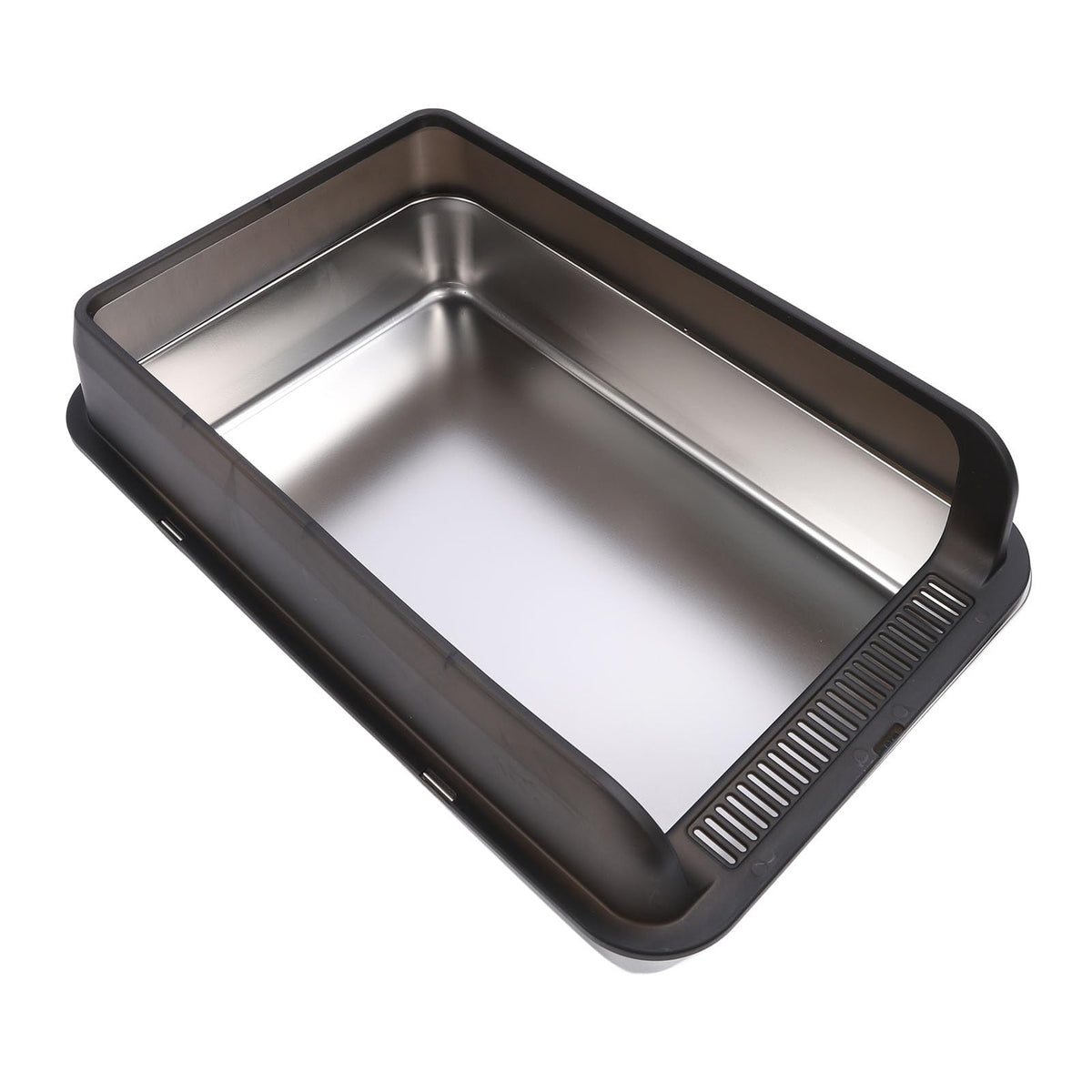 Stainless Steel Top Entry Cat Litter Box with Lid K25326