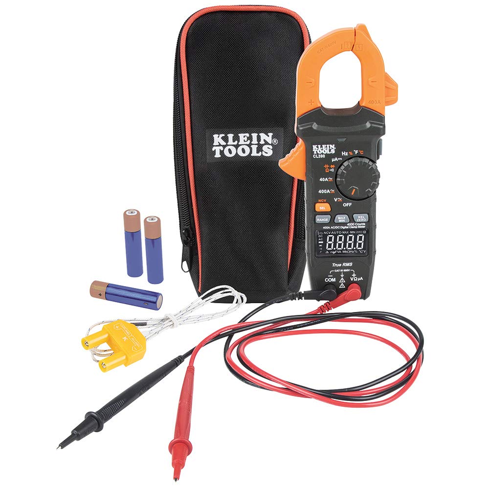 Auto-Ranging 400 Amp Digital Clamp Meter E719748