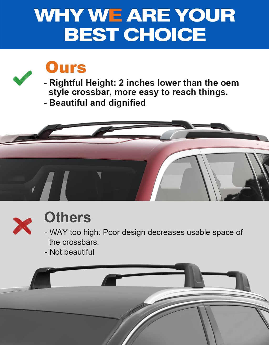 Roof Rack Cross Bars O1400
