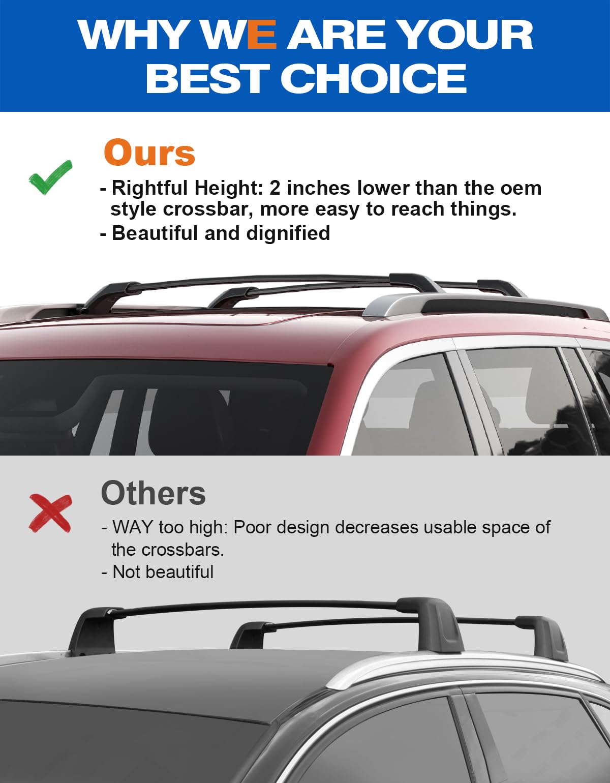 Roof Rack Cross Bars O1400