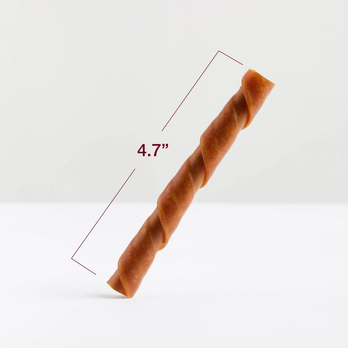 Peanut Butter Pork Flavor Rawhide-Free Dog Chews 6 Twistz T761440