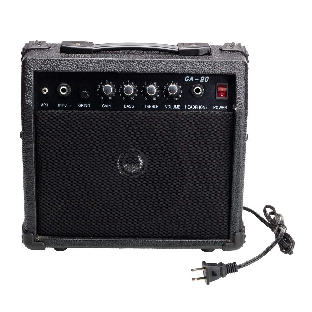39" Full Size Electric Guitar with 20w Amp and Bag T27570