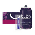 Blackberry Flavored Sparkling Water 20-Pack 12 fl oz Aluminum Can P984