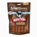 Peanut Butter Pork Flavor Rawhide-Free Dog Chews 6 Twistz T761440