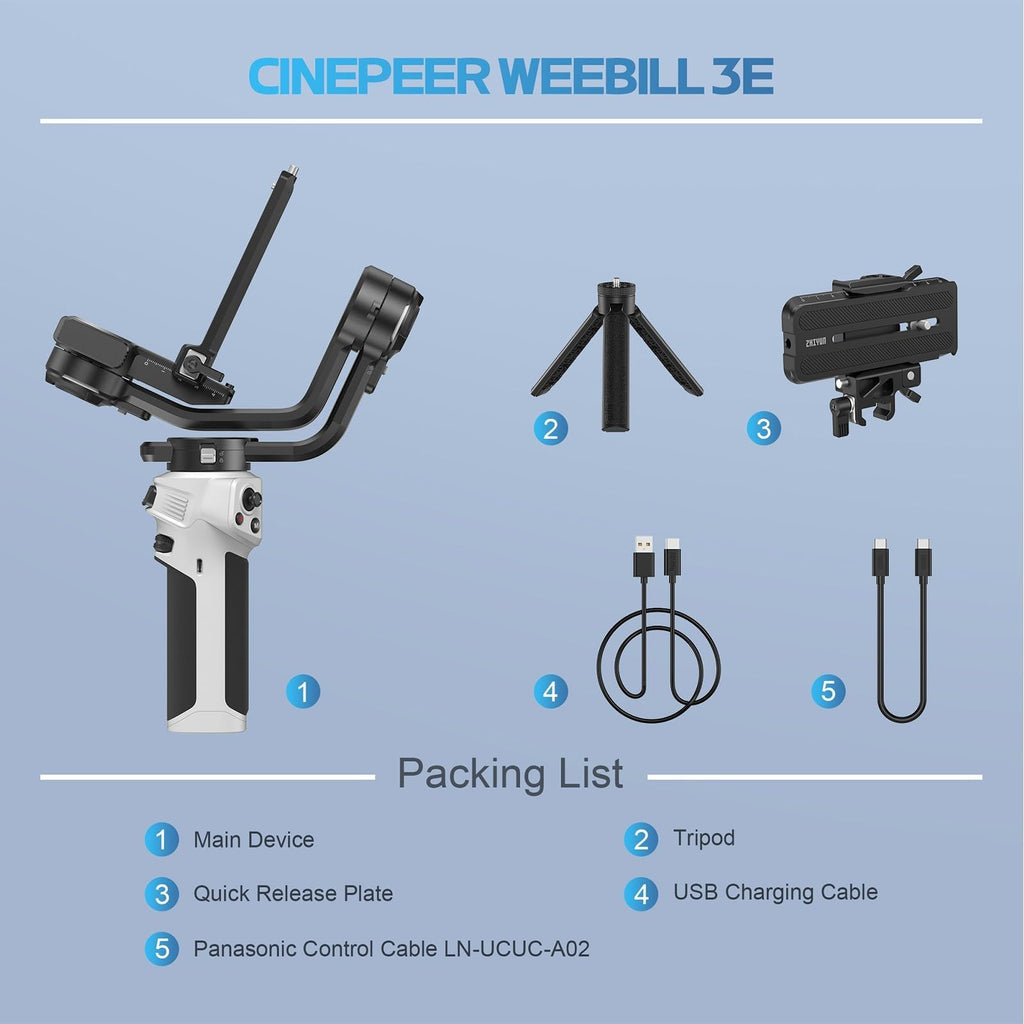 3-Axis Gimbal Stabilizer D790
