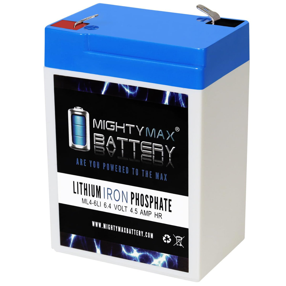 6V 4.5AH Lithium Replacement Battery Q25374