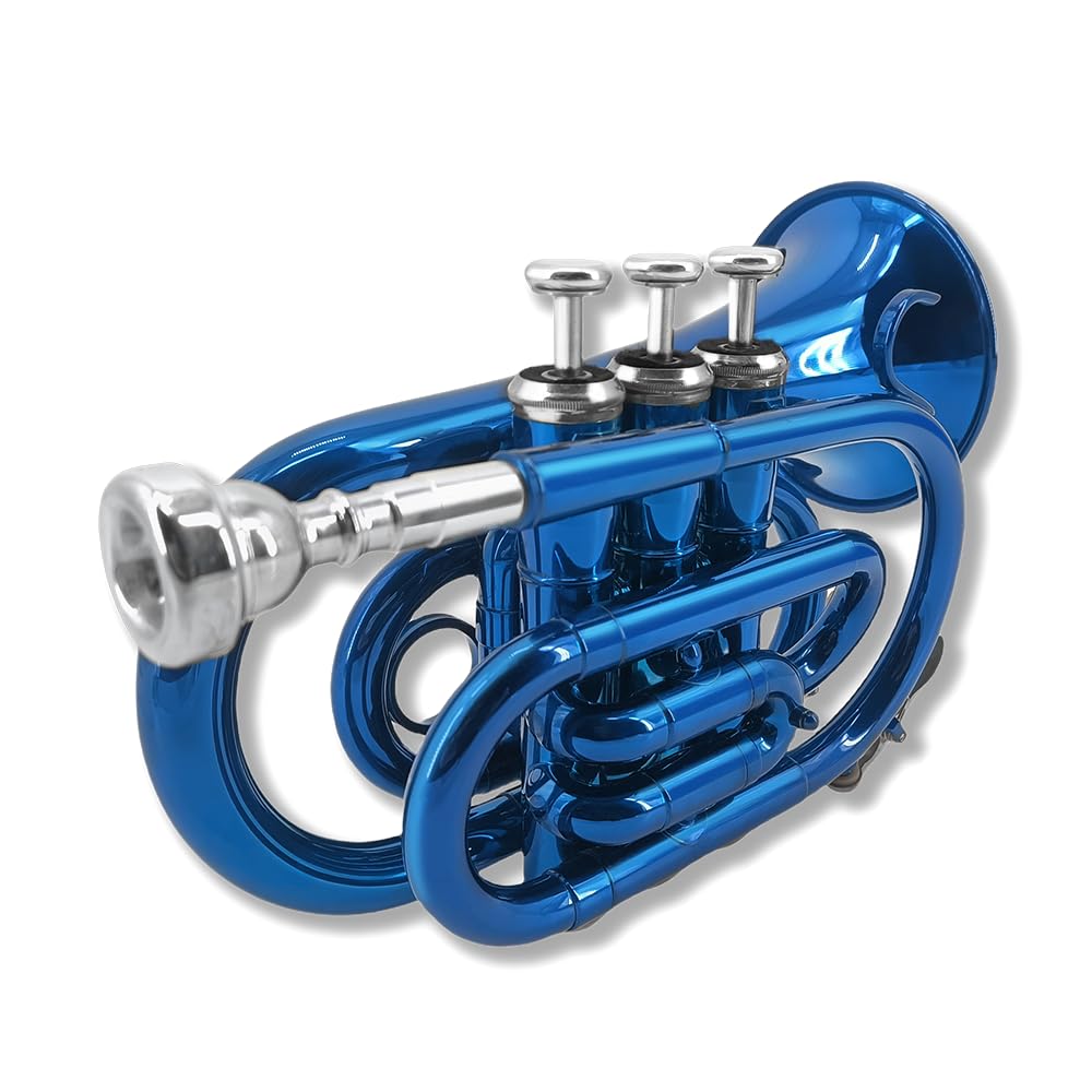 Bb Pocket Trumpet with 7C Mouthpiece and Hard Case G205776