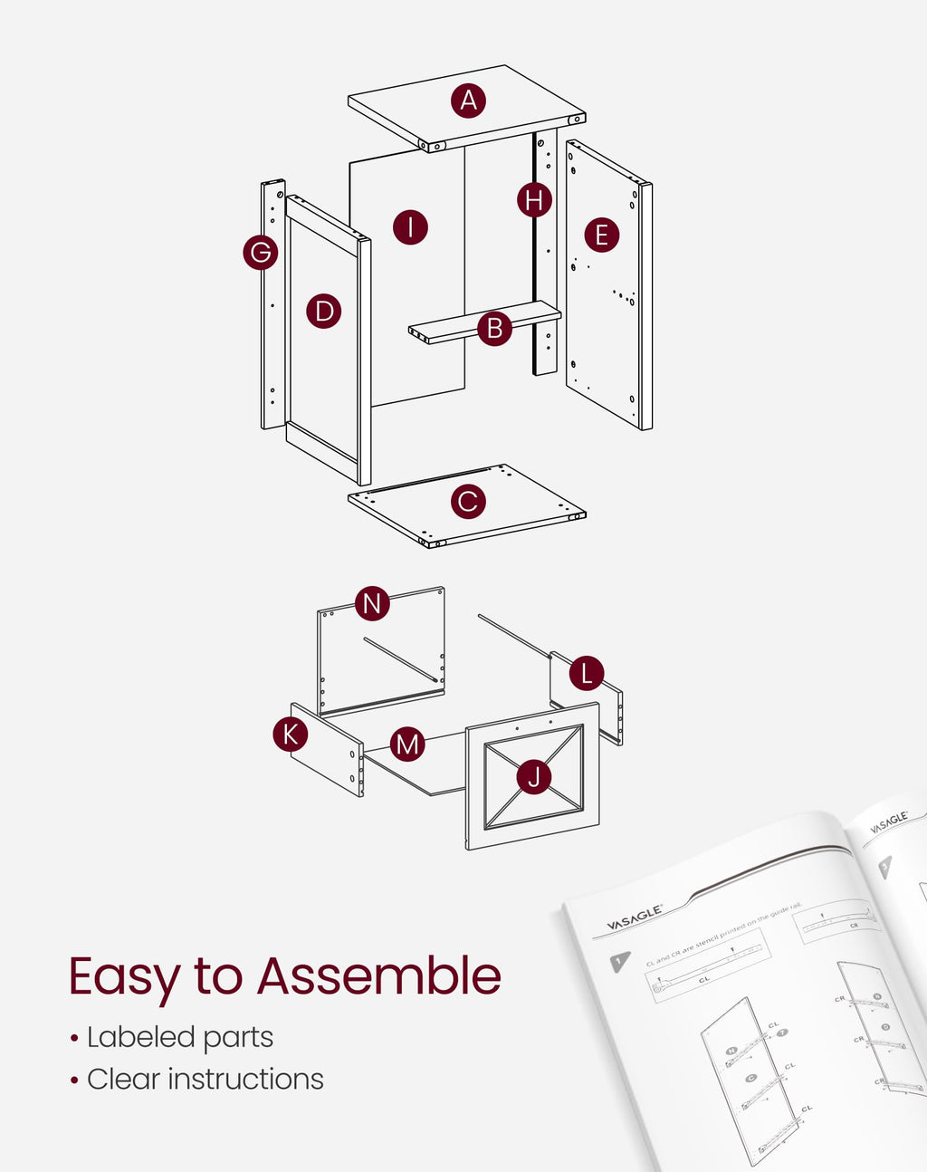 File Cabinet with 2 Drawers Y698708