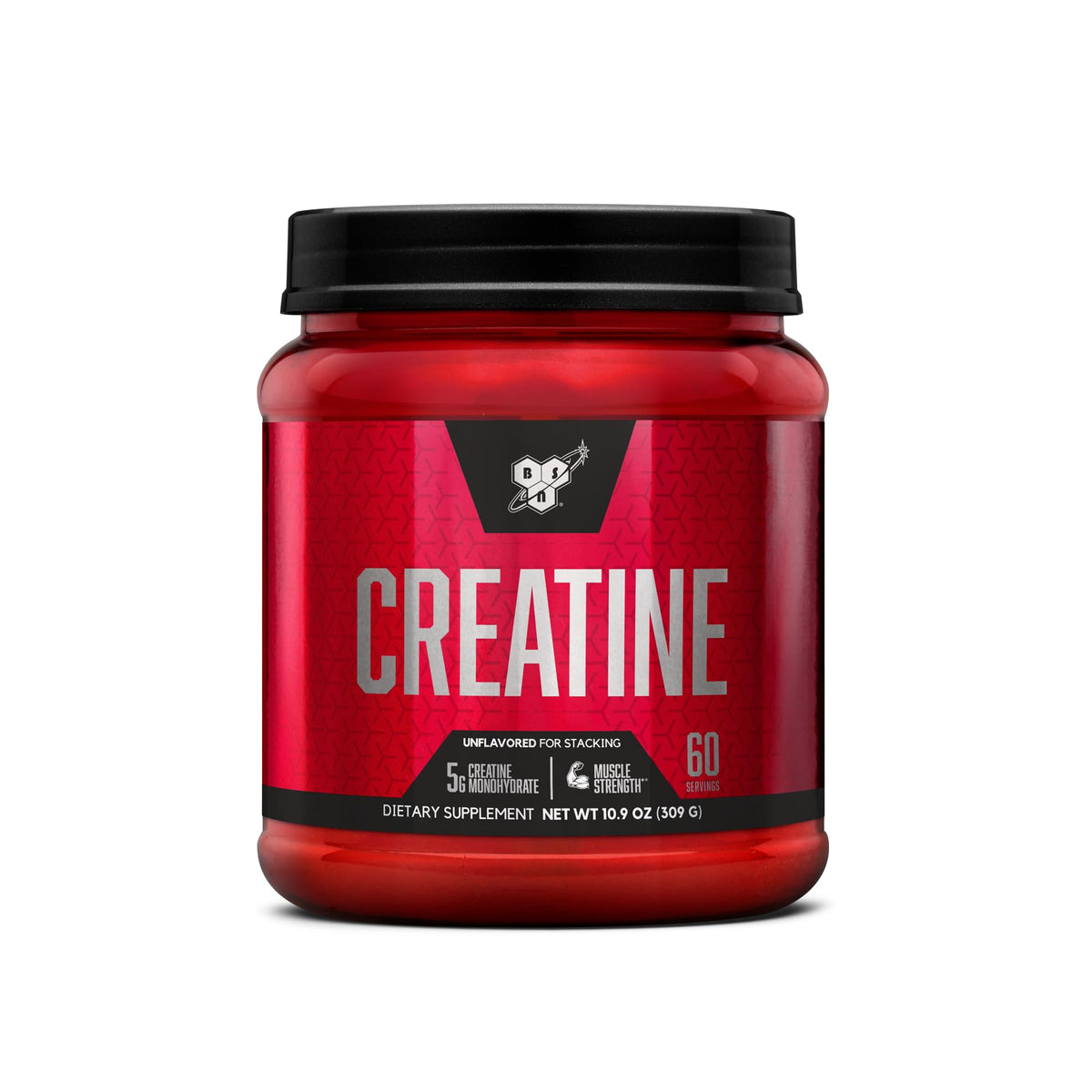 Micronized Creatine Monohydrate Powder, 5g per Serving, 60 Servings C20955