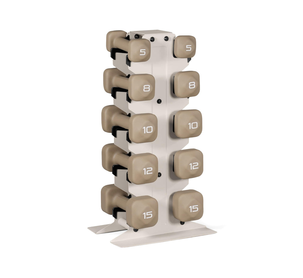 Neoprene Dumbbell Set with Storage Rack P80229