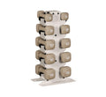 Neoprene Dumbbell Set with Storage Rack P80229