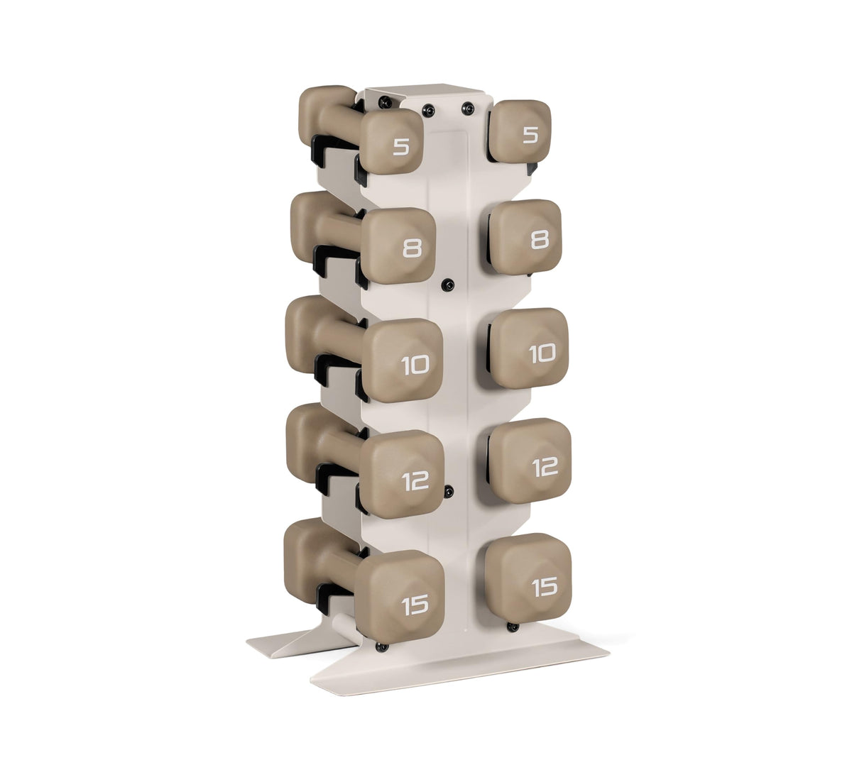 Neoprene Dumbbell Set with Storage Rack P80229