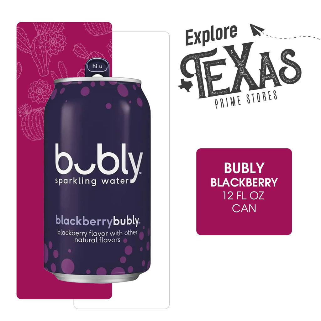 Blackberry Flavored Sparkling Water 20-Pack 12 fl oz Aluminum Can P984