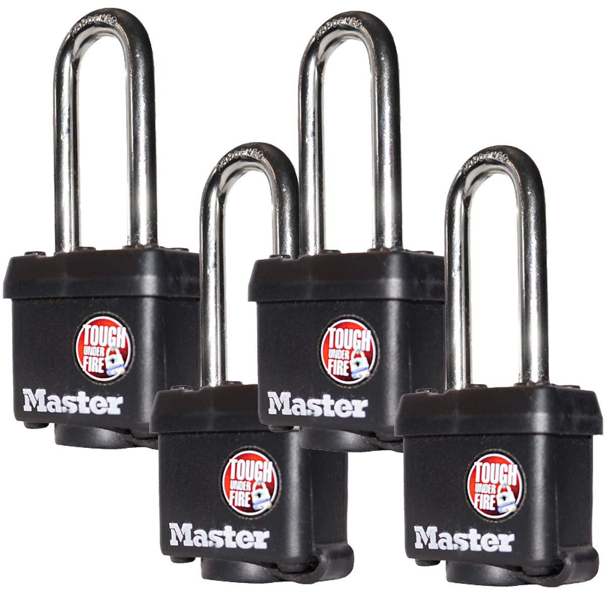 Keyed Alike Padlocks with Thermoplastic Coating L43861