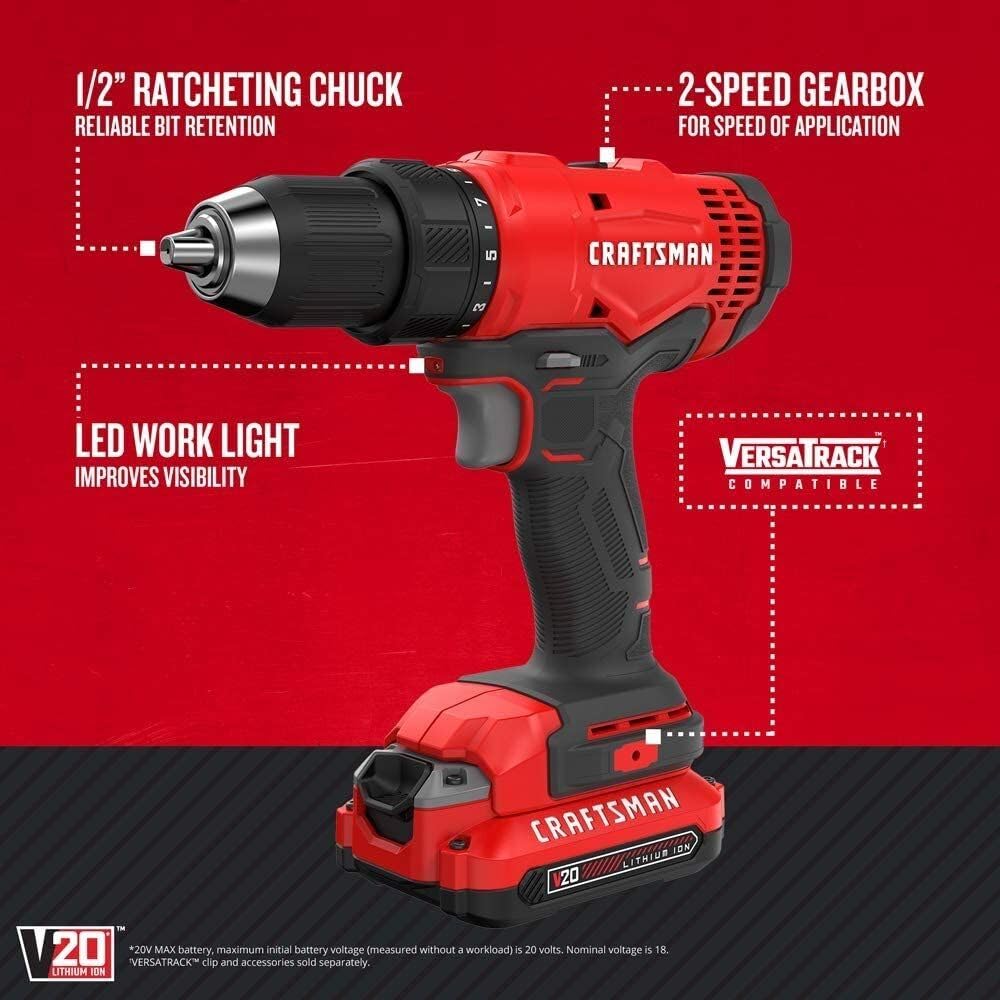 Cordless Drill/Driver Kit, 1/2 inch I999351