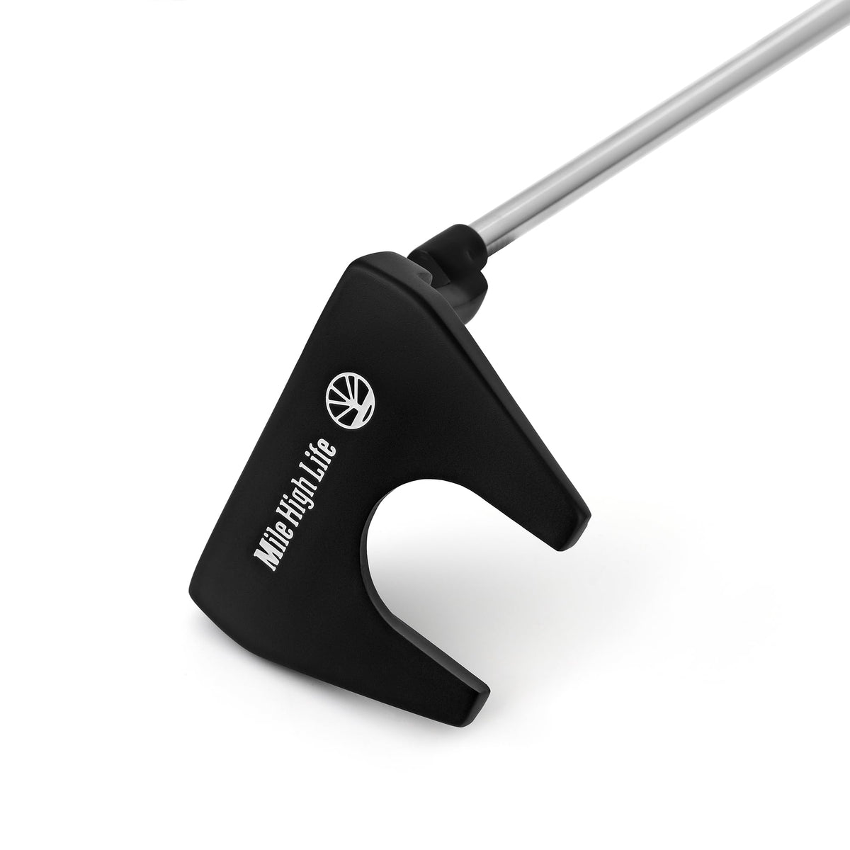 Right-Handed Matte Black Golf Putter with Aim Line & Grip C361