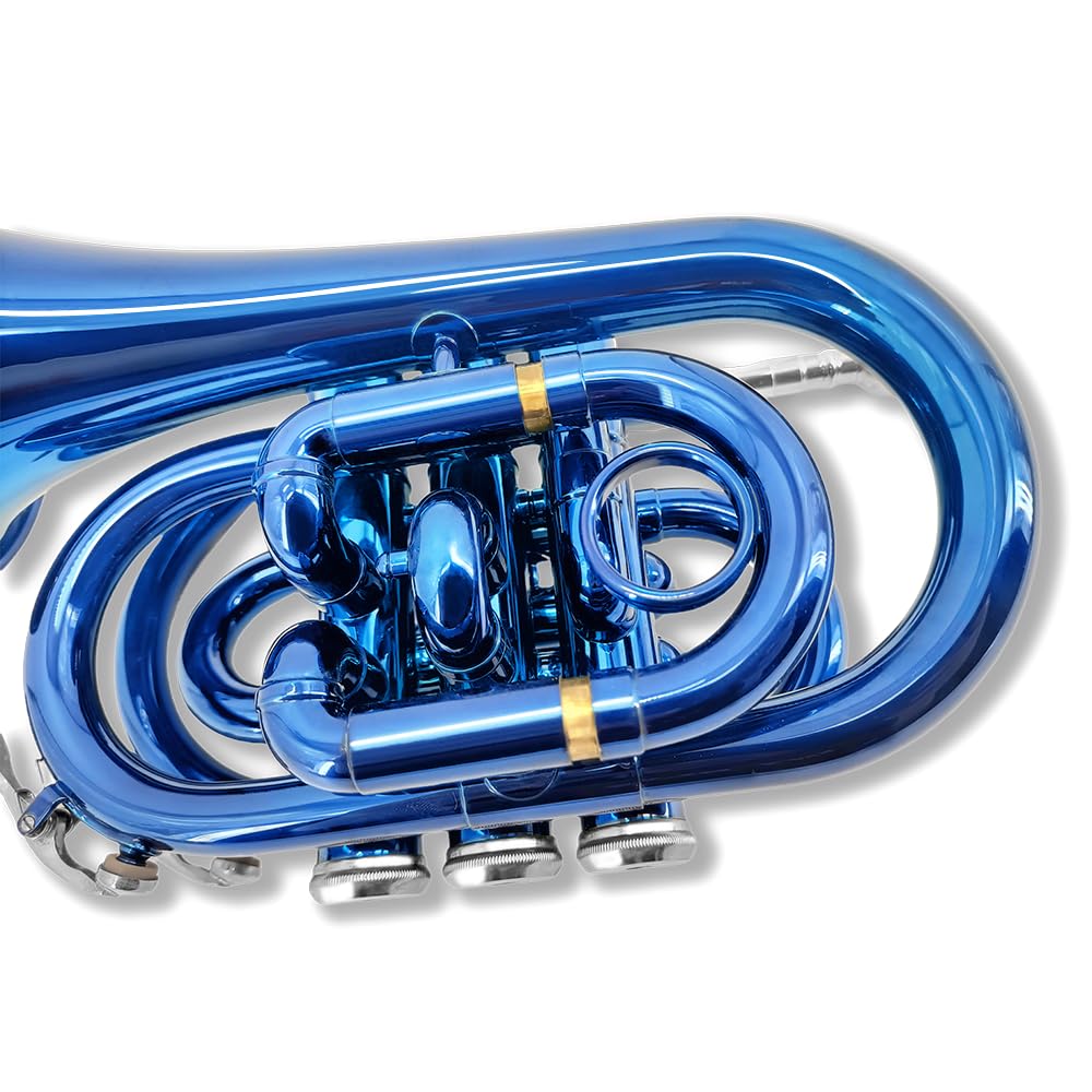 Bb Pocket Trumpet with 7C Mouthpiece and Hard Case G205776