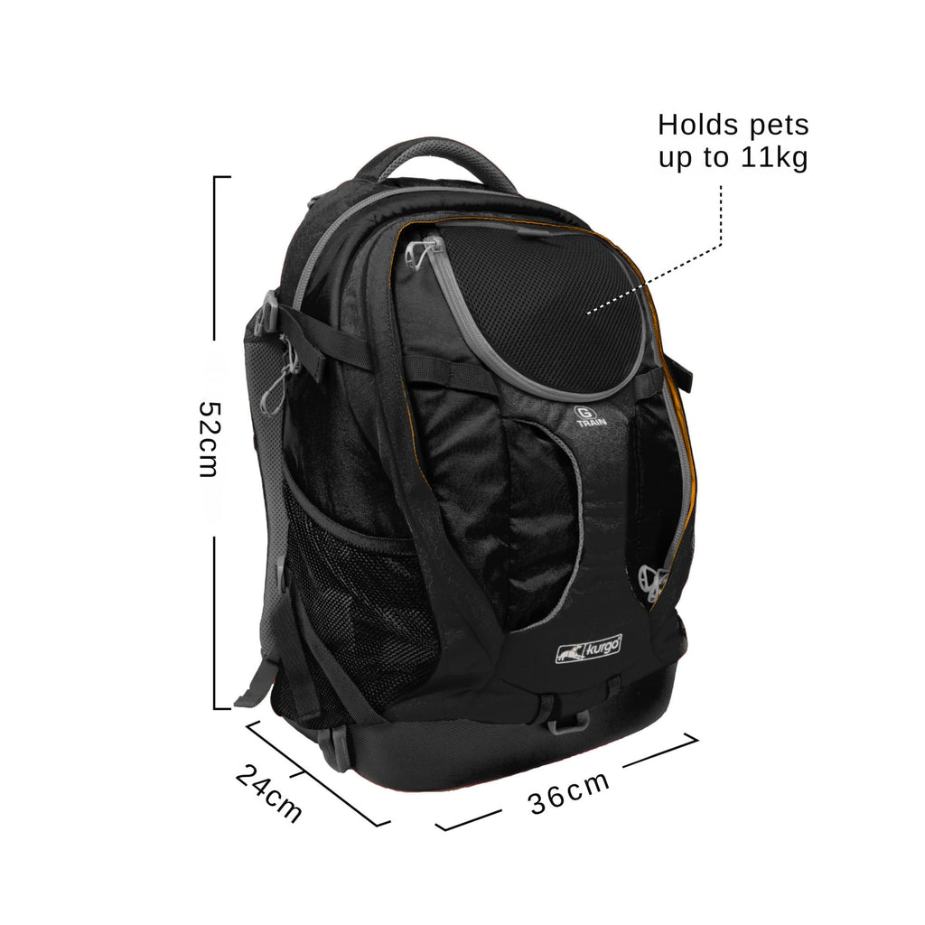 Black Pet Carrier Backpack W53391