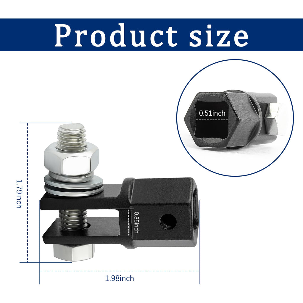 Scissor Jack Adapter for 1/2" Impact Drills I9981