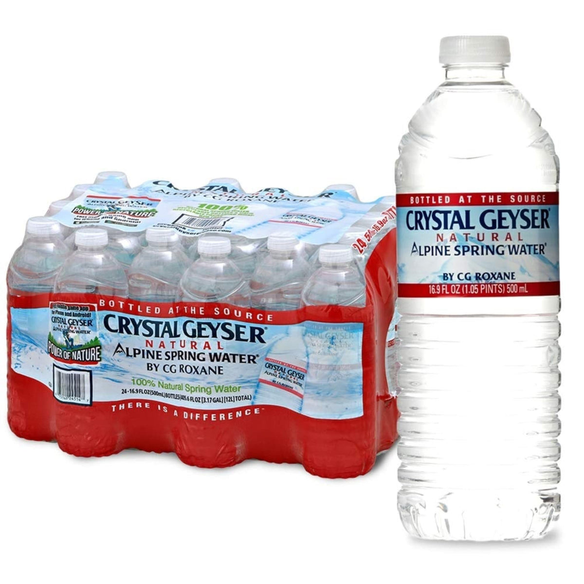 Natural Alpine Spring Water 16.9 Fl Oz 24 Count E115737