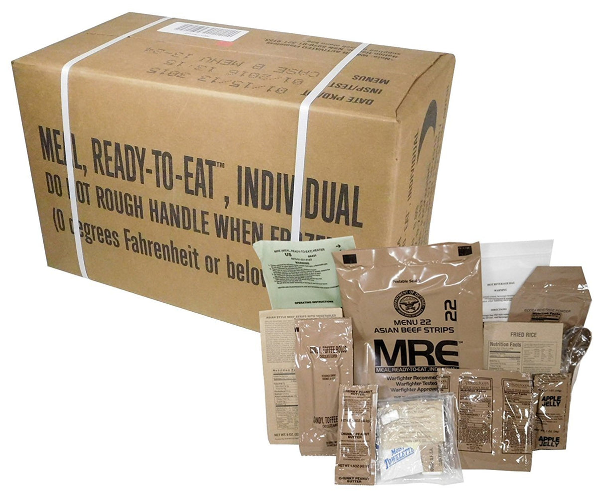 24 Meals Military Surplus Meal Ready to Eat Z18689
