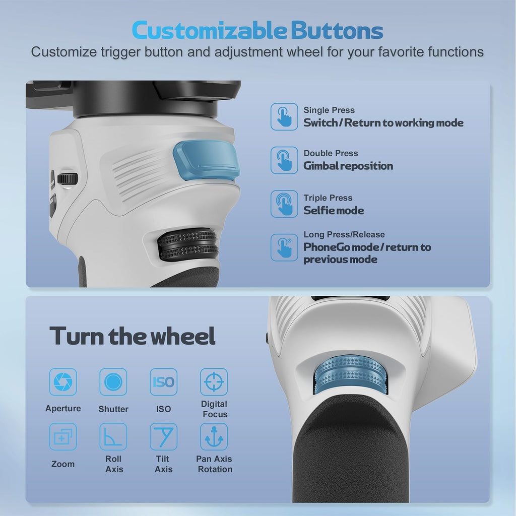 3-Axis Gimbal Stabilizer D790