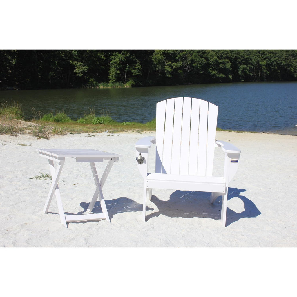 Cedar Adirondack Chair Set with Table N26481