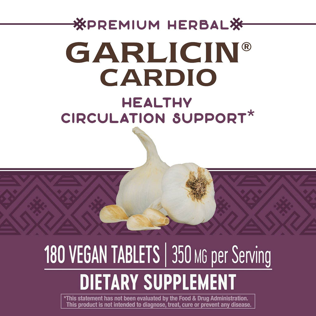 Odorless Garlic Tablets Vegan 180 ct C534452